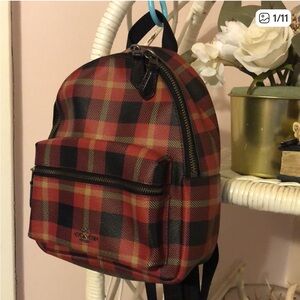 Coach mini backpack
